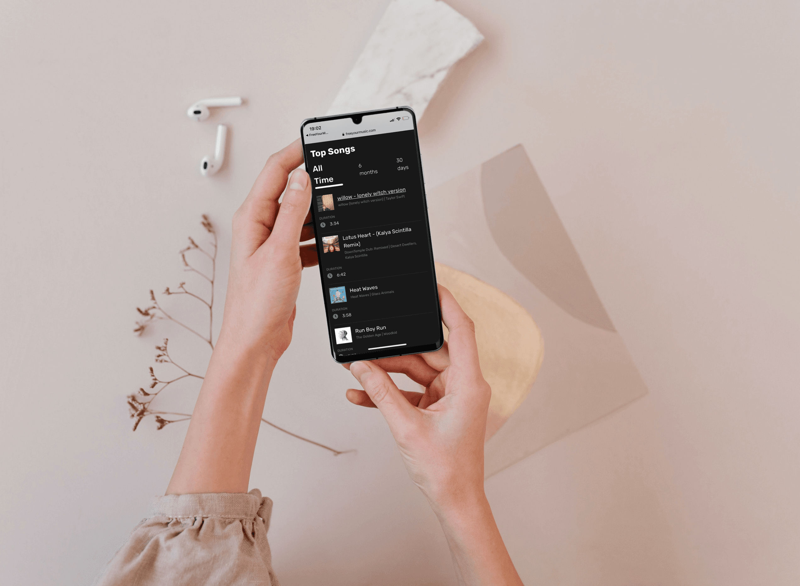 New feature: See your listening stats