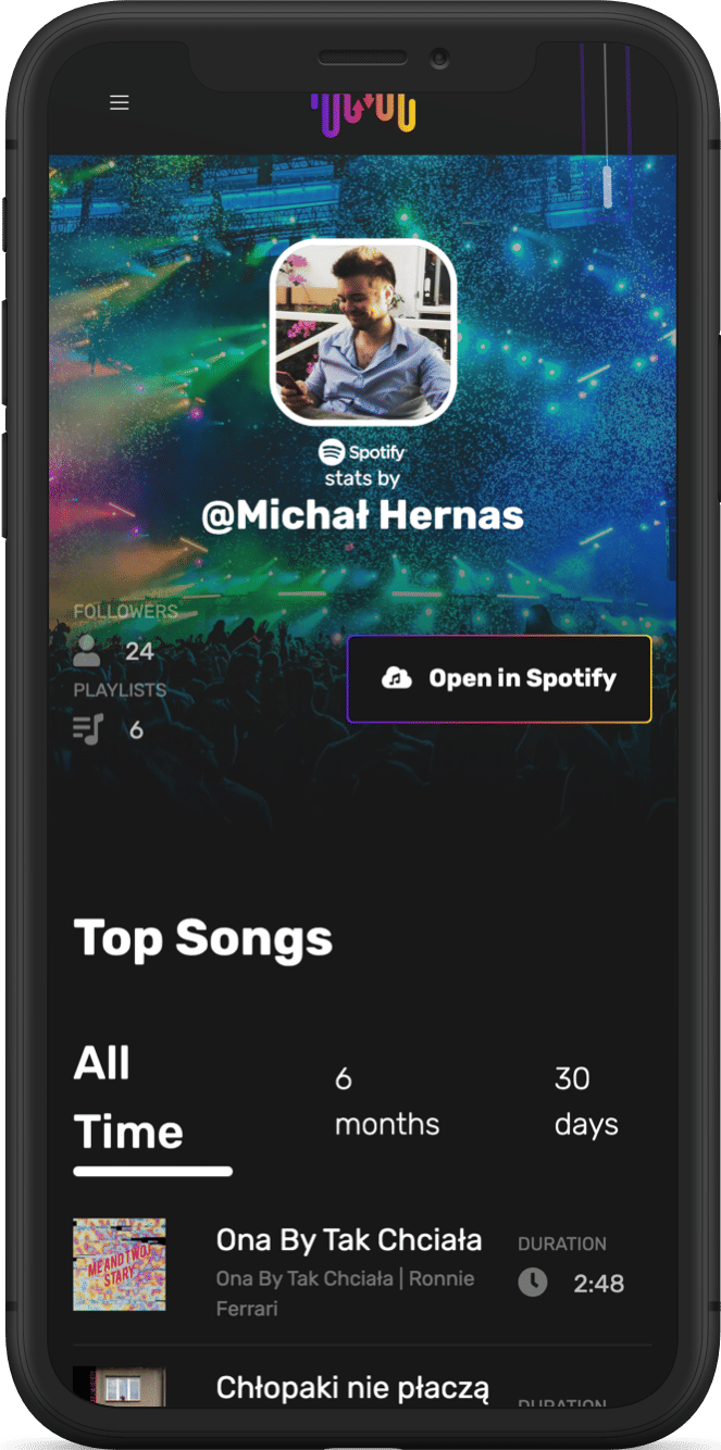 After processing, your stats are ready!